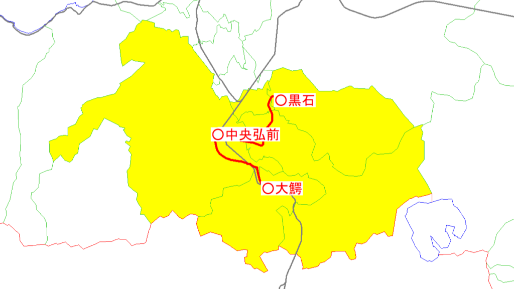 弘南鉄道と沿線自治体