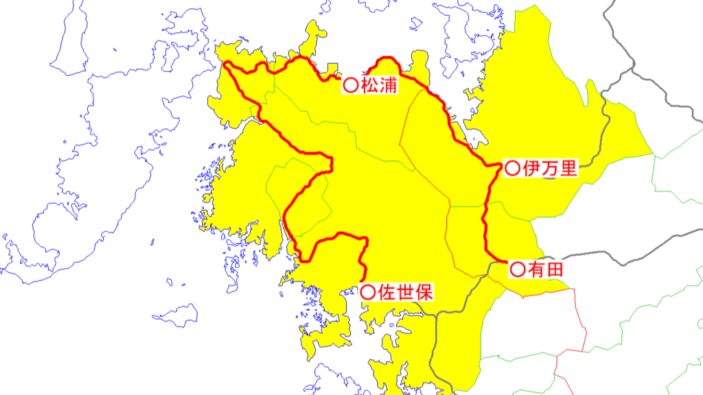 松浦鉄道と沿線自治体
