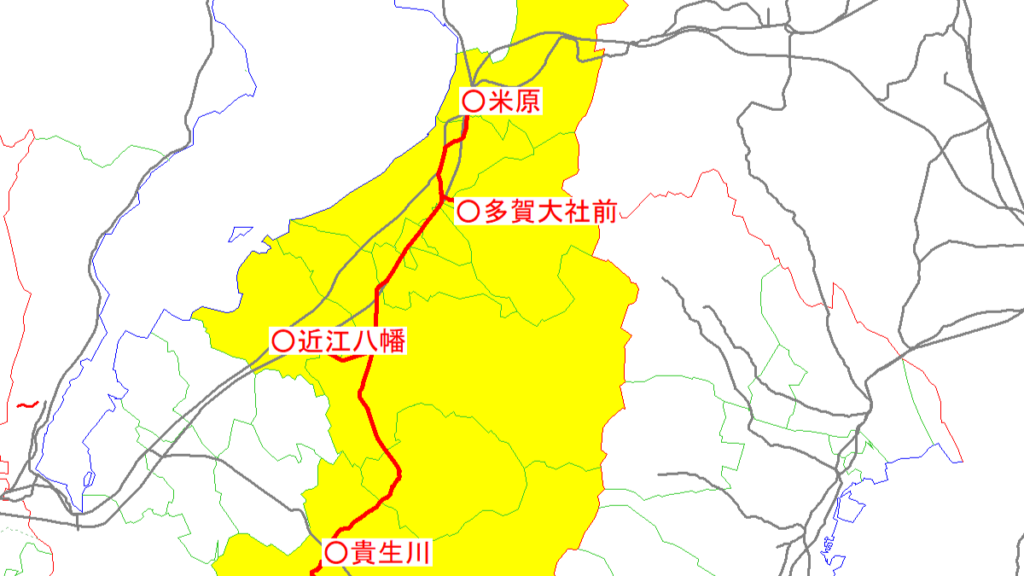 近江鉄道と沿線自治体