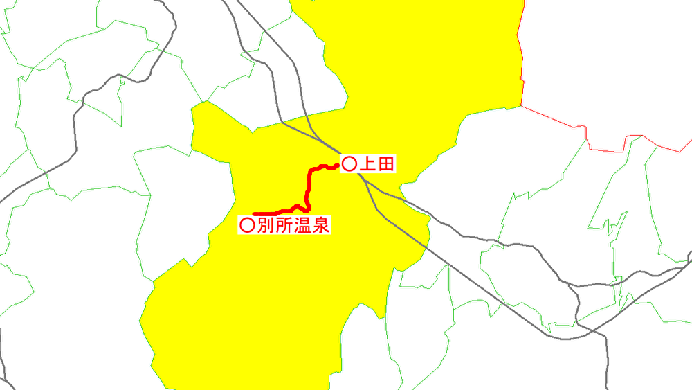 上田電鉄の沿線自治体