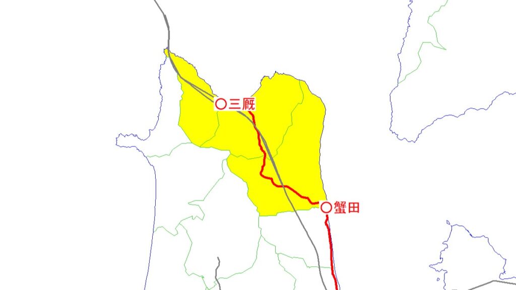 津軽線と沿線自治体