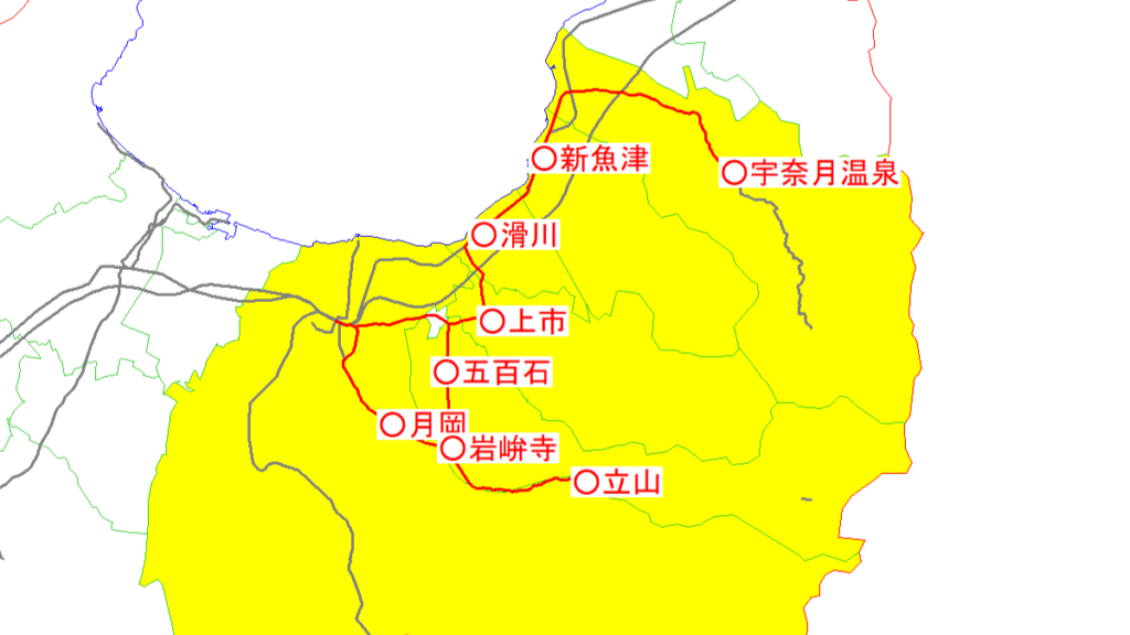 富山地方鉄道と沿線自治体